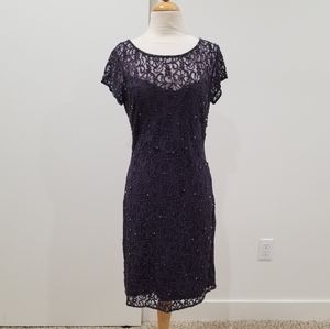 Pisarro Nights Beaded Dress - Size 6